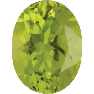 Peridot and Diamond Bypass Ring, Rhodium-Plated 14k White Gold (.125 Ctw, G-H Color, I1 Clarity)