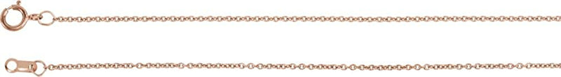Diamond Starburst Necklace in 14k Rose Gold, 16-18" (.08 Ctw, Color G-H, Clarity I1)
