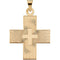 Greek Cross 14k Yellow Gold Pendant (20.50X18.00 MM)