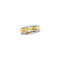 6mm 14k White Gold Dome Band with Diamond Cut, Sizes 3 to 15