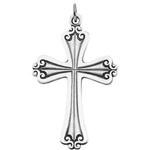 Blessing Cross Sterling Silver Pendant