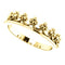 Stackable Crown Ring, 14k Yellow Gold