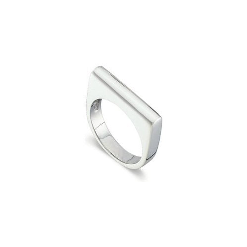 Sterling Silver Stackable 4.25mm Bar Ring, Size 7