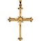 Men's Large Cross 14k Yellow Gold Pendant