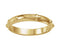 14k Yellow Gold Rosary Ring, Size 7