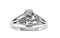 Angel and Dove Rhodium Plate Sterling Silver Ring