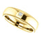 Men's 14k Yellow Gold Diamond 6mm Milgrain Band (.05 Ctw, Color G-H, SI2-SI3 Clarity) Size 10