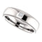 Men's Rhodium-Plated 14k White Gold Diamond 6mm Milgrain Band (.05 Ctw, Color G-H, SI2-SI3 Clarity) Size 11.25