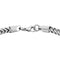 Men's Hand-Braided Link Bracelet, Stainless Steel, 8.5"