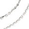 1.75 mm 14k White Gold Solid Diamond-Cut Cable Chain. 16