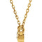 Diamond Solitaire 14k Yellow Gold Pendant Necklace, 18" (1/6 Cttw)