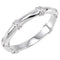 Stackable 3.5mm Sterling Silver Life Ring, Size 5