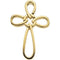 Everlasting Cross 14k Yellow Gold Pendant (34.25X24.00 MM)