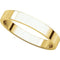 10k Yellow Gold 3mm Slim-Profile Flat Band, Size 11.5