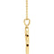 Interlocking Circle Necklace, 14k Yellow Gold, 18"