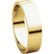 Slim-Profile 5mm Flat Stacking Band, 10k Yellow Gold, Size 4