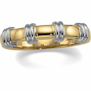 6mm 14k Yellow Gold Dome Comfort Fit Band