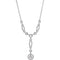 14k White Gold 1 Cttw. Diamond Necklace