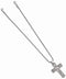 Edward Mirell Titanium Casted Cross Pendant Necklace, 20"