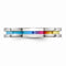 Radiance Collection Gray and Rainbow Anodized Titanium 4mm Band