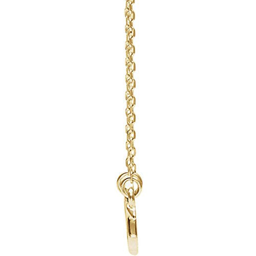 Snake Necklace, 14k Yellow Gold, 18"