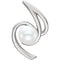 White Freshwater Cultured Pearl Pendant, Rhodium-Plated 14k White Gold (6.5-7 MM)