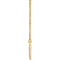 Diamond Bar Necklace, 14k Yellow Gold, 18" ( 0.16 Ctw, G-H Color, I1 Clarity)