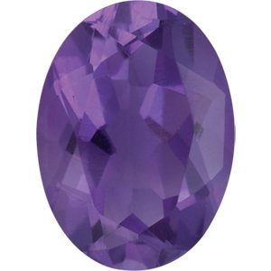 Platinum Amethyst and Diamond Bypass Ring (.125 Ctw, G-H Color, S12-S13 Clarity)