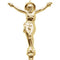 Large Crucifix 14k Yellow Gold Pendant