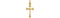 Trefoil Cross 14k Yellow Gold Pendant