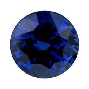 Blue Sapphire Inside-Outside Hoop Earrings, 14K White Gold