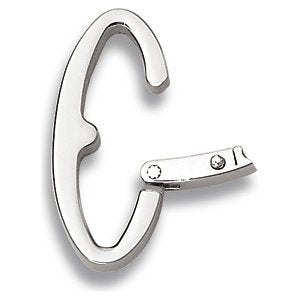 Mens Womens Stainless Steel G-Lock Bail Clasp for Pendants