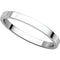 10k White Gold 2mm Slim-Profile Flat Band