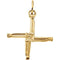 St. Bridget's Cross 14k Yellow Gold Pendant