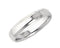 4mm 14k White Gold Comfort-Fit Beveled Edge Band, Size 5.5