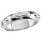 4.75mm Sterling Silver Rosary Cross Ring, Size 10