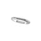 14k White Gold Dome Knuckle or Childrens Ring, Size 2