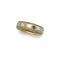 6mm 14k White and Yellow Gold Two-Tone Comfort-Fit Design Band, Size 5 to 15