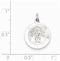 Sterling Silver Holy Communion Medal (20X15MM)