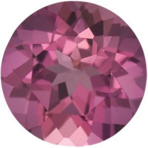 Pink Tourmaline Pear and Diamond Chevron Platinum Ring ( .145 Ctw, G-H Color, SI2-SI3 Clarity)