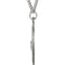 Sterling Silver St. Jude Thaddeus Oval Medal Necklace, 24" (25.5x17.75MM)