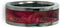 Magenta Burl Inlay 8mm Comfort-Fit Titanium Interchangeable Band, Size 8