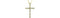 Women's Petite Diamond Cross 14k Yellow Gold Necklace, 18" (.33 Cttw., GH Color, I1 Clarity)