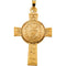 U.S. Air Force Halo Cross 14k Yellow Gold Pendant