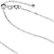 Adjustable Cable Chain .95mm Sterling Silver, 22''