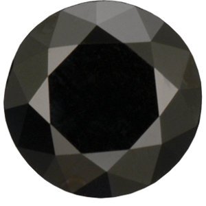 Black and White Diamond Halo Pendant in 14k White Gold, (3/8 Cttw)