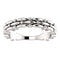 Platinum Multi-Row Stackable Ring