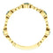 Chatham Created Alexandrite and Diamond Vintage-Style Ring 14k Yellow Gold, Size 6.75