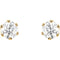 Diamond Stud Earrings, 14k Yellow Gold (.75 Cttw, Color GH, Clarity I1)