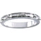 Rosary Ring, 3.25mm, Semi-Polished 10k White Gold, Size 10